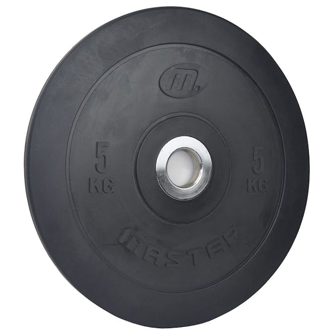 Viktskiva Master Fitness Bumperplate Färgade